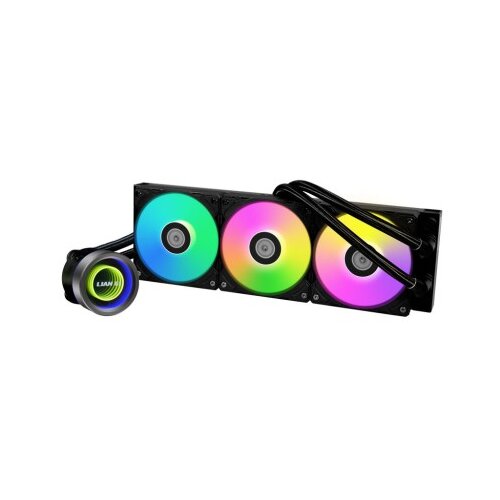 Lian Li Komplet za tekočinsko hlajenje AIO Liquid Cooler GALAHAD II Trinity 360, ARGB, črn Cene
