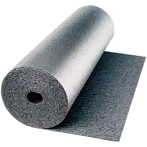 CLIMAPOR izolacijska tapeta graphit (pokrov: aluminij, sadržaj je dovoljan za: 3 m², visina: 4 mm)
