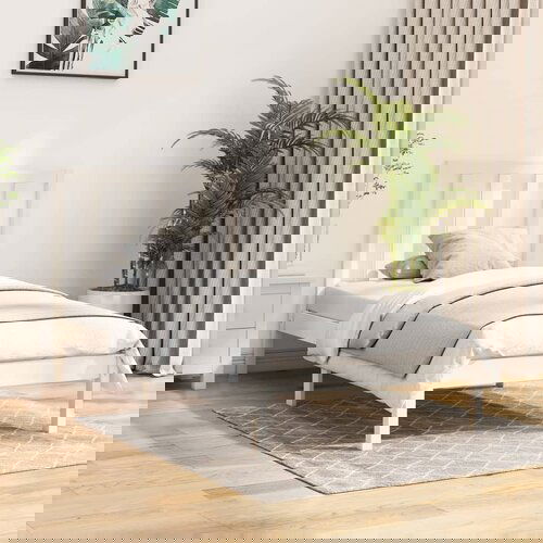 Furnova Posteljni okvir bel iz trdne borovine 100x200 cm, (21938516) Slike