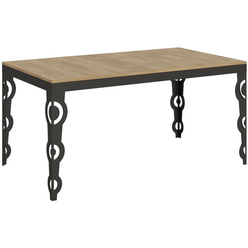 Itamoby &amp;nbsp; Karamay Evolution (90x160/264 cm) - hrast, barva nog: antracit - raztegljiva jedilna miza, (20841917) Slike