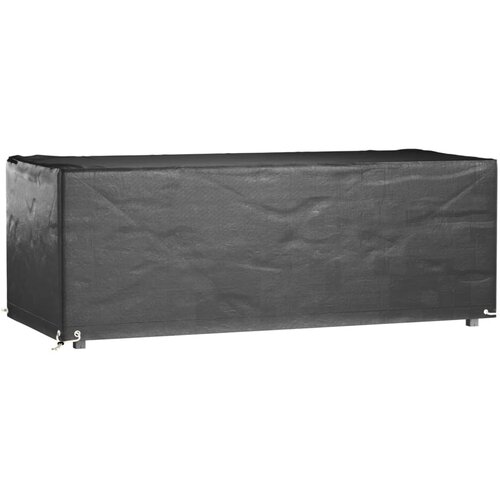VidaXL Navlaka za vrtni namje&amp;scaron;taj s 8 u&amp;scaron;ica 192x82x65 cm pravokutna Slike