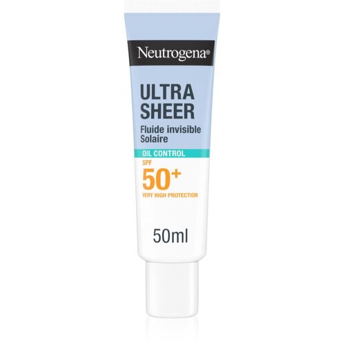 Neutrogena Ultra Sheer Oil Control fluid ultra light SPF 50+ 50 ml Slike