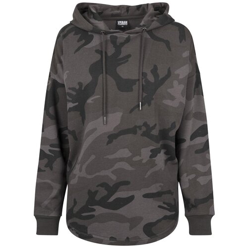 UC Ladies Women&amp;#039;s Oversized Camo Hooded Dark Camo Slike