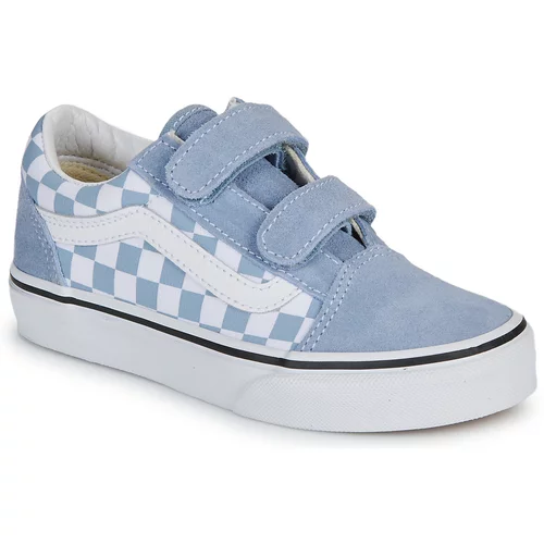 Vans UY Old Skool V COLOR THEORY CHECKERBOARD DUSTY BLUE Plava