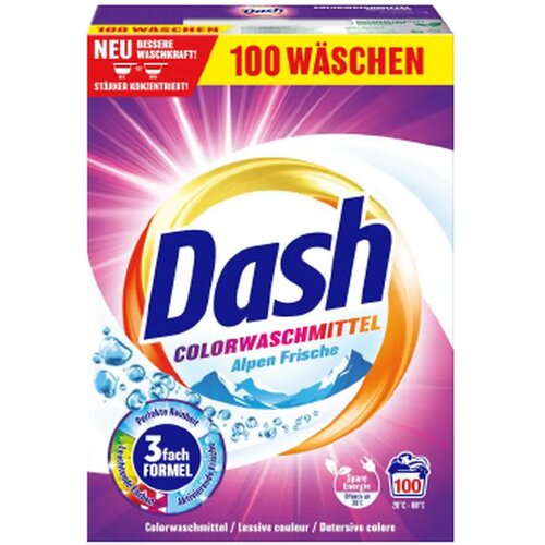 Dash Deterdžent za rublje Color frische 100 pranja, 5 kg Cijene