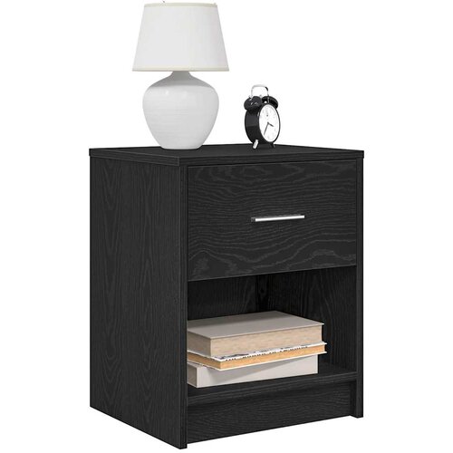  Noćni ormarići 2 kom s ladicama crni 40x34x50 cm Cijene