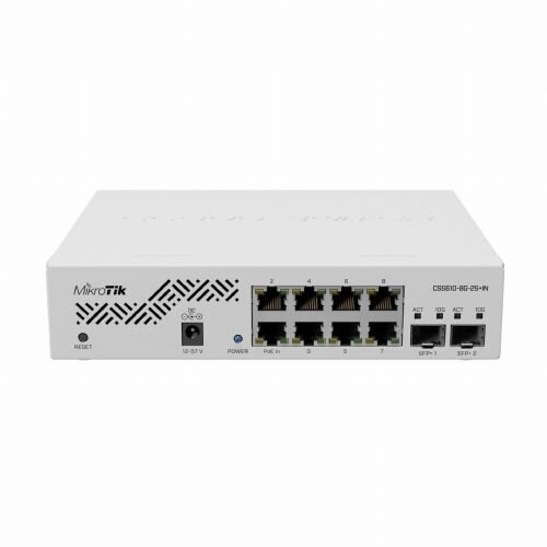 MikroTik Cloud Smart Switch 610-8G-2S IN, 8 x GbE, 2 x SFP Cijene