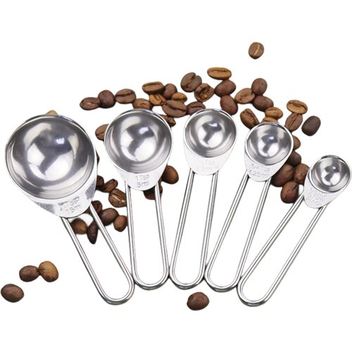 INF 5 paketov Merilna skodelica Set žlic za peko kuhanje 15/5/2,5/1,25/0,75 ml, (21275623) Cene