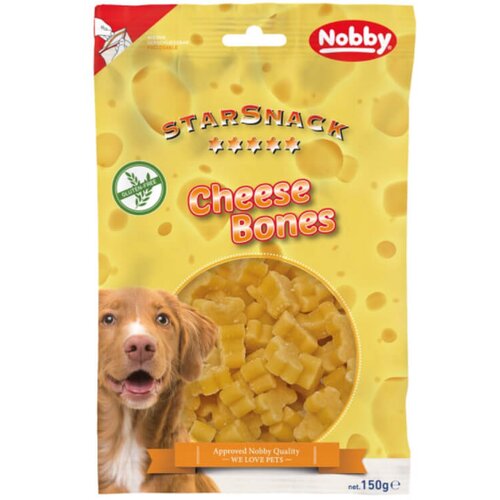 Nobby starsnack priboljški v obliki kosti, sir - 150 g Cene