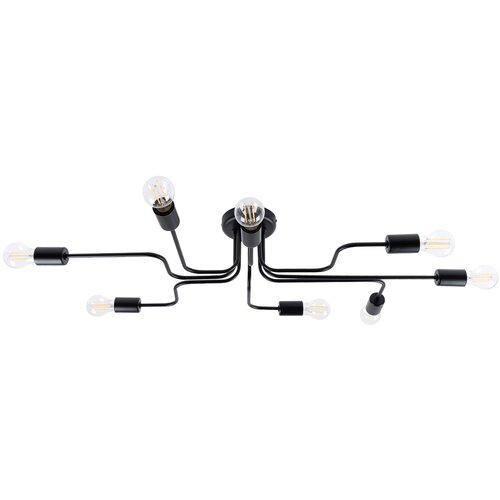 Sollux Lighting Lestenec VECTOR 8 črn, (21348281) Cene