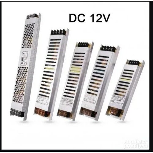  slim napajanje 12V 5A 60W &ndash; stabilno napajanje za led rasvetu i cctv sisteme Cene