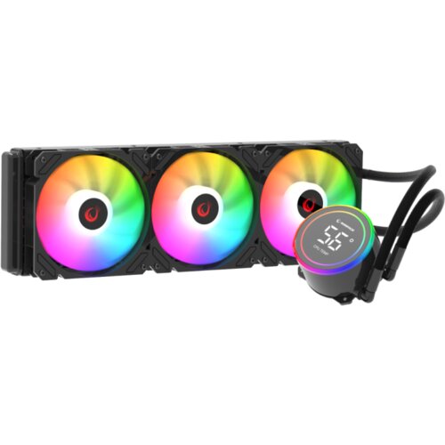 CPU hladnjak AIO Liquid RAMPAGE HELIOS C17 12cm ventilator Intel LGA1700/AMD AM5 ARGB 360mm Cijene