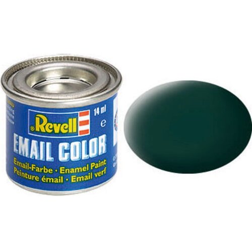 Revell Enamel Color - Crno-Zeleni Mat, 14 ml Cene