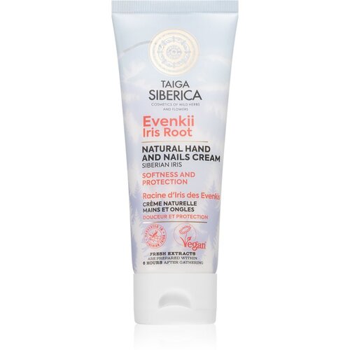 Natura Siberica Taiga Siberica Evenkii Iris Root omekšavajuća krema za ruke i nokte 75 ml Cijene