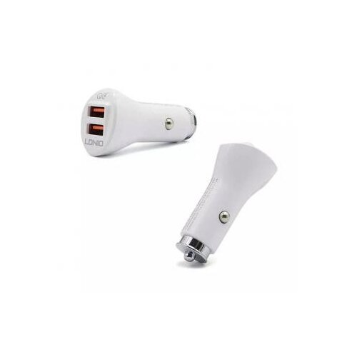 Ldnio C511Q 2xUSB 5V/3A FAST QC 3.0 Type C beli auto punjač Cene