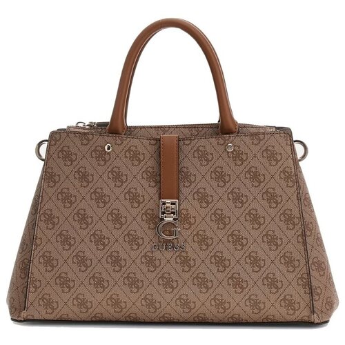 Guess ZAMIRA LUXURY SATCHEL Smeđa Cijene
