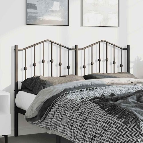  Metalno zamjensko uzglavlje crno 135 cm Cene