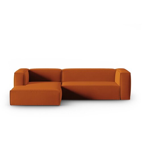 Cosmopolitan Design Narančasta bar&amp;scaron;unasti kutna garnitura Mackay &amp;ndash; Slike