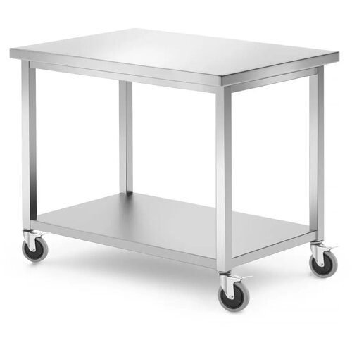  Mobilna Delovna Miza s Polico, 1000x700x850mm Cene