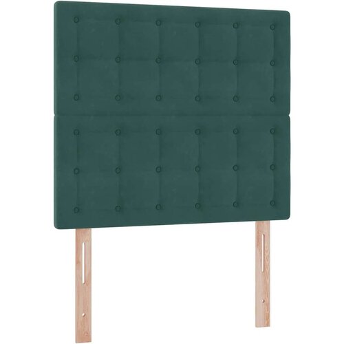  Krevet s madracem i skladi&amp;scaron;tem Tamnozelena 100 x 200 cm Bar&amp;scaron;un Slike