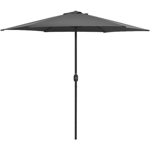vidaXL vrtni suncobran s aluminijskom šipkom 270 x 246 cm antracit Cene