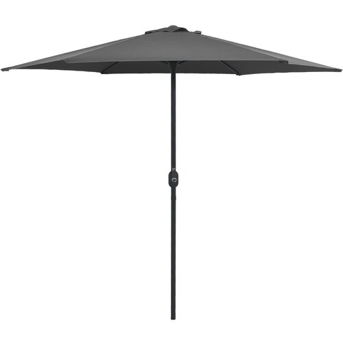 vidaXL Zunanji senčnik z aluminijastim drogom 270x246 cm antraciten Cene