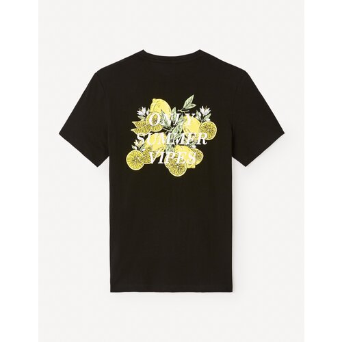 Celio Cotton T-shirt Jelime - Men's Cene