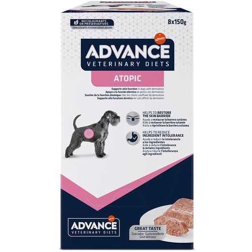  6 + 2 gratis! 8 x 150 g Advance Veterinary Diets - Atopic Cijene