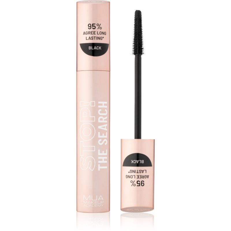 MUA Makeup Academy Stop The Search dolgoobstojna maskara odtenek Black 12 ml Cene