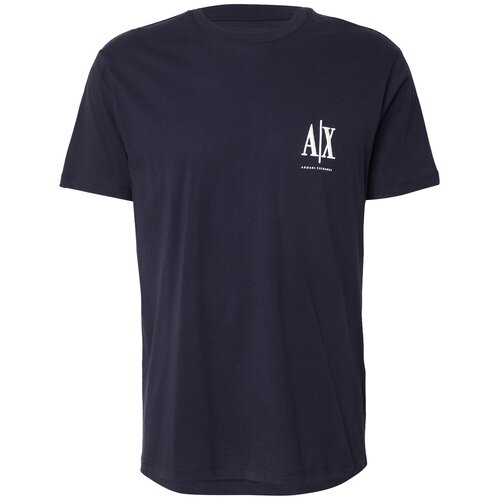 Armani Exchange Majica mornarska / bela Slike