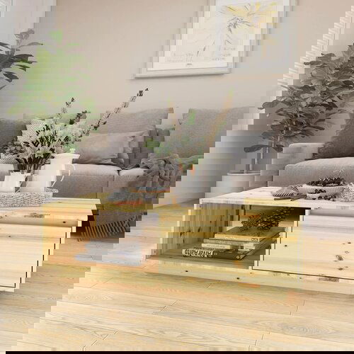 Furnova Klubska mizica 110x50x33,5 cm trden les jelke, (21915502) Cene