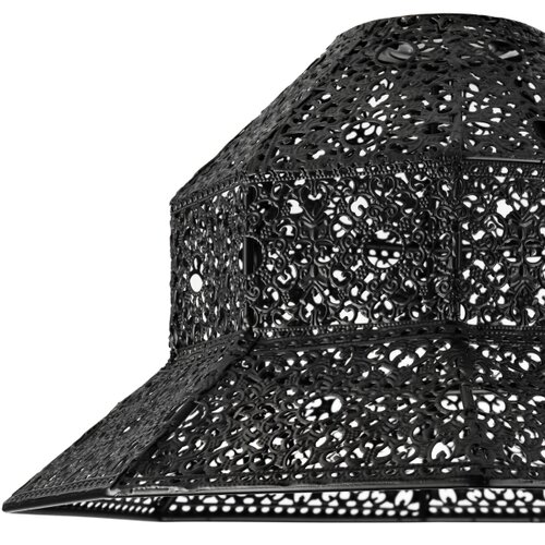  zamenski abažur za luster samira E27, prečnik 33 cm, crna Slike
