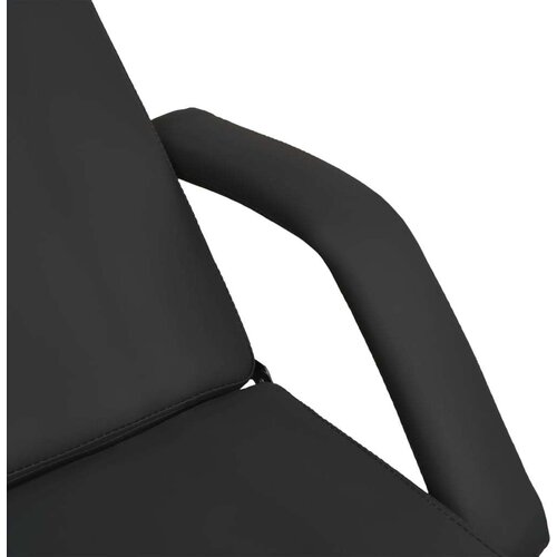 VidaXL Masažna miza črna 180x62x(87-112) cm Slike