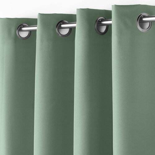 Douceur d int&amp;eacute;rieur Zelena zavjesa 140x180 cm Essentiel &amp;ndash; Slike