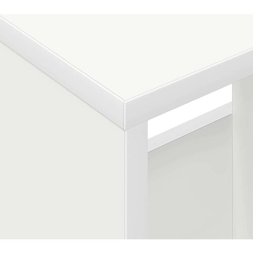  Polica za časopise Bijelo 102 x 30 x 45 cm Slike
