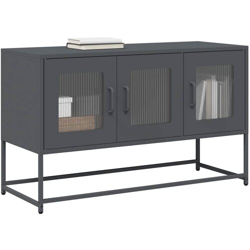 Furnova TV omarica antracit 100,5x39x60,5 cm Hladno valjano jeklo, (21922662) Slike