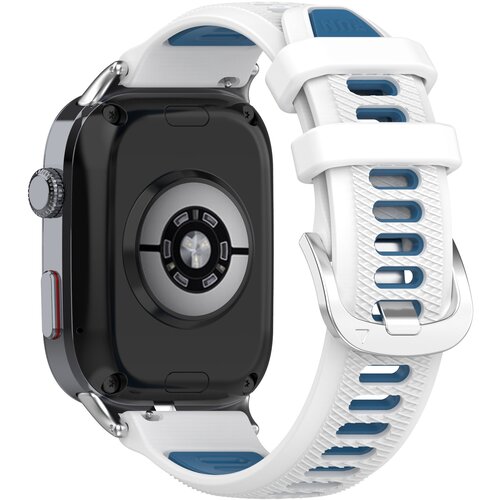 INF Eleganten silikonski pašček za Huawei Watch D2 White + Blue, (22069501) Cene