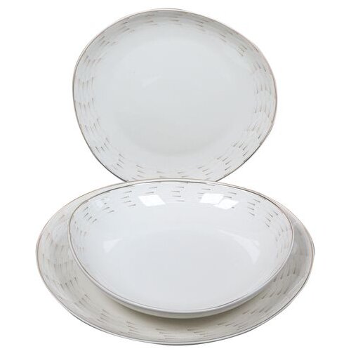Sigma PORCELAN SERVIS 18/1 (GLD DASH) GS-XHL138A Cene