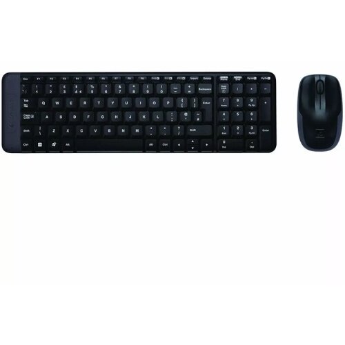 Logitech MK220 Wireless Combo - BLACK - US INT'L EER Cene