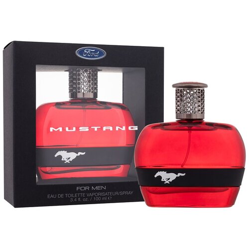 Ford Mustang Mustang Red toaletna voda 100 ml po&amp;scaron;kodovana &amp;scaron;katla za mo&amp;scaron;ke Slike