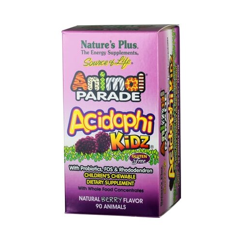 Nature&amp;#039;s Plus Animal Parade AcidophiKiDZ Slike