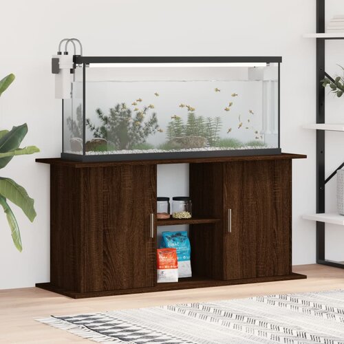 vidaXL Stalak za akvarij boja hrasta 121x41x58 cm konstruirano drvo Cijene