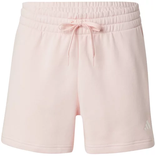 ADIDAS SPORTSWEAR Sportske hlače roza / prljavo bijela
