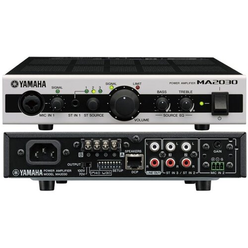 Yamaha komplet: compact MA2030 ojačevalnik + 4. kom. ld systems contractor cics 52 100 v instalacijski vgradni zvočnik - - audio-kondric Slike