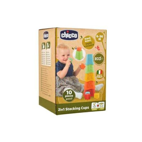 Chicco ECO IGRACKA SLAGANJE CASA 2u1, 6-36 M Cijene