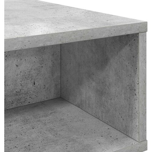  Stolić za kavu Betonski sivi 100 x 46 x 35 cm Konstruirano drvo Slike