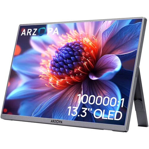 Eksterni prenosni monitor 13,3&amp;#039;&amp;#039; A3C Pro OLED 150%sRGB Slike