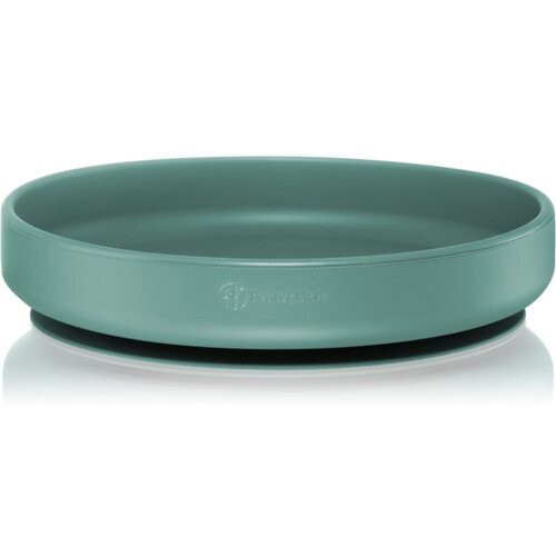 Petite &amp;amp; Mars Take&amp;amp;Match Silicone Plate tanjur s vakuumskim držačem Misty Green 6 m+ 1 kom Slike