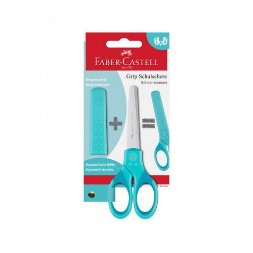 Olimp Sport Makaze Faber Castell Grip turquise 181554 Cene