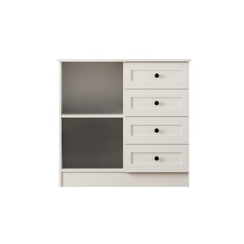 Hanah home Komoda Rb-168-04-002, 87x85x43 cm, Bijela Slike